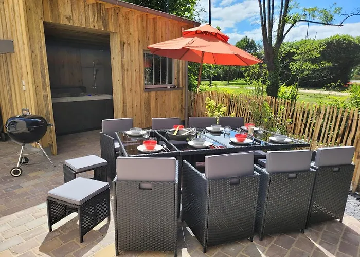 Le Lavoir Classe 5***** Centre 9 Personnes バイユー